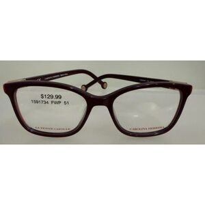 Carolina Herrera VHE 894K Eyeglass Frames – Demo Lenses